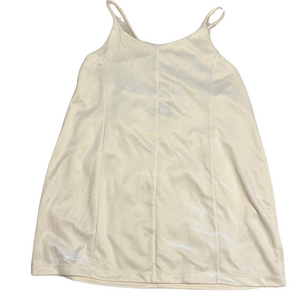 Nike Cream Athletic Slip Dress with Crisscross Back – Women’s 2X Plus Size